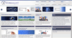 Desktop Screenshot of foresightgroup.com