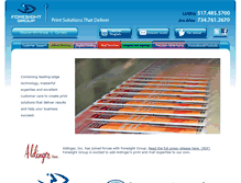 Tablet Screenshot of foresightgroup.net